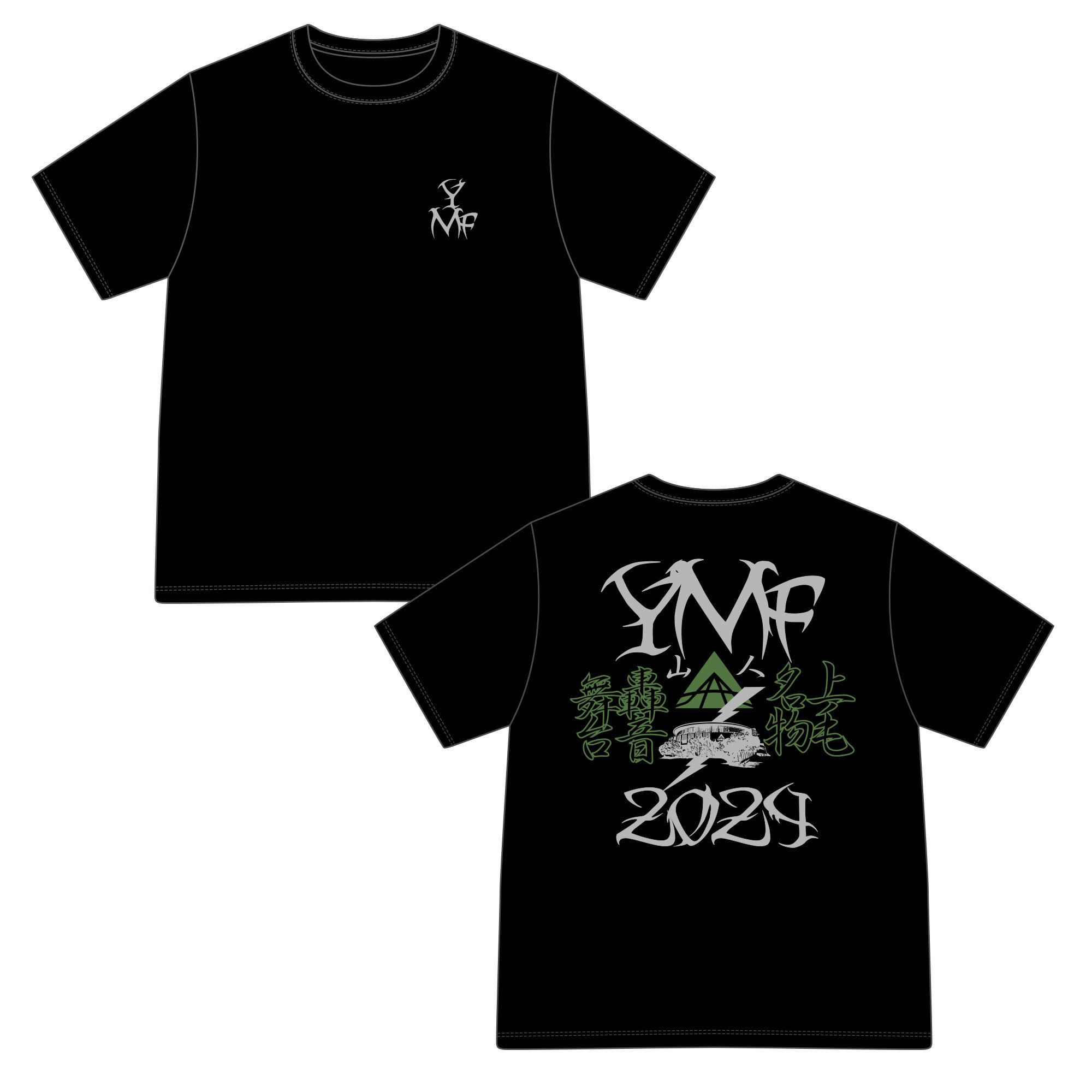 上毛名物Tee Shirt（BLACK）