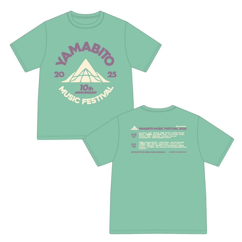 OFFICIAL LOGO Tee Shirt(FOR FAMILY)<MINT>