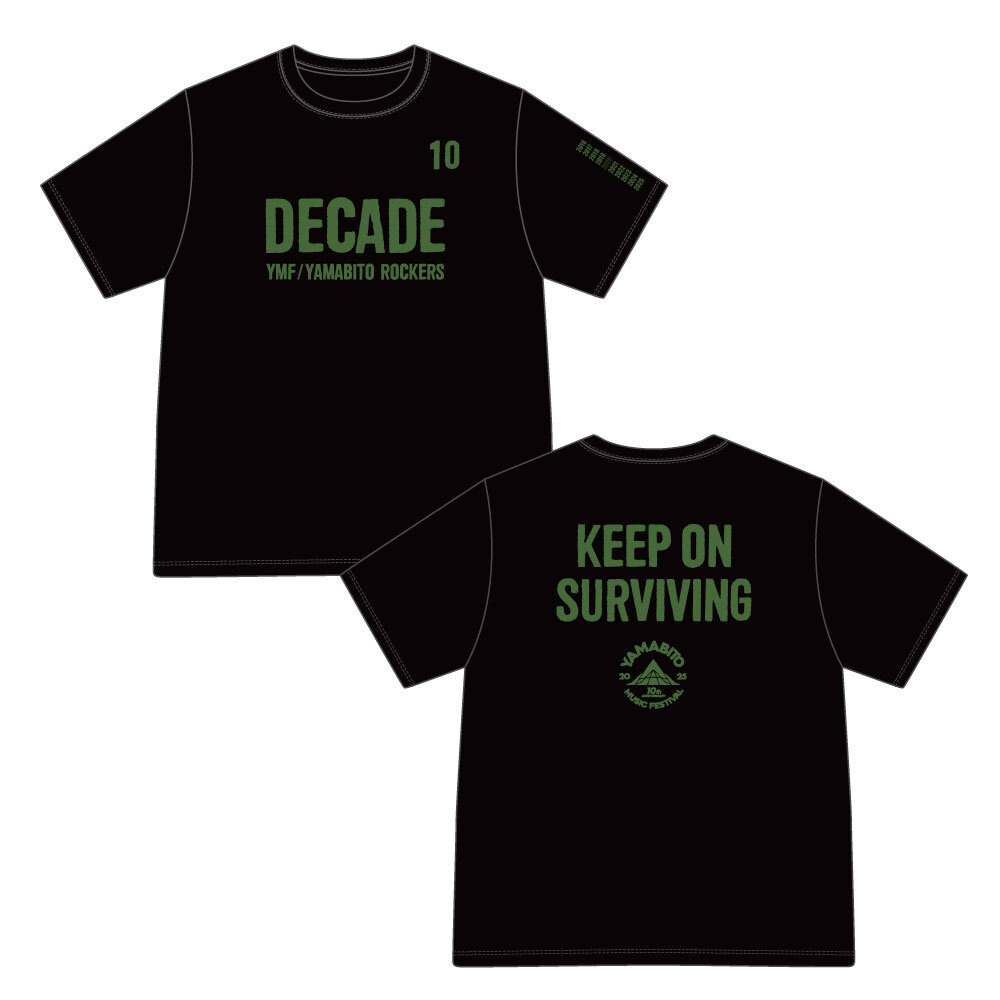 YMF DRY Tee Shirt<BLACK>