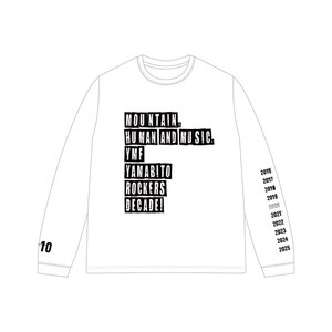 YMF LONG Tee Shirt(DECADE)＜WHITE＞