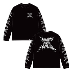 YMF LONG Tee Shirt(DEATH LOGO)＜BLACK＞