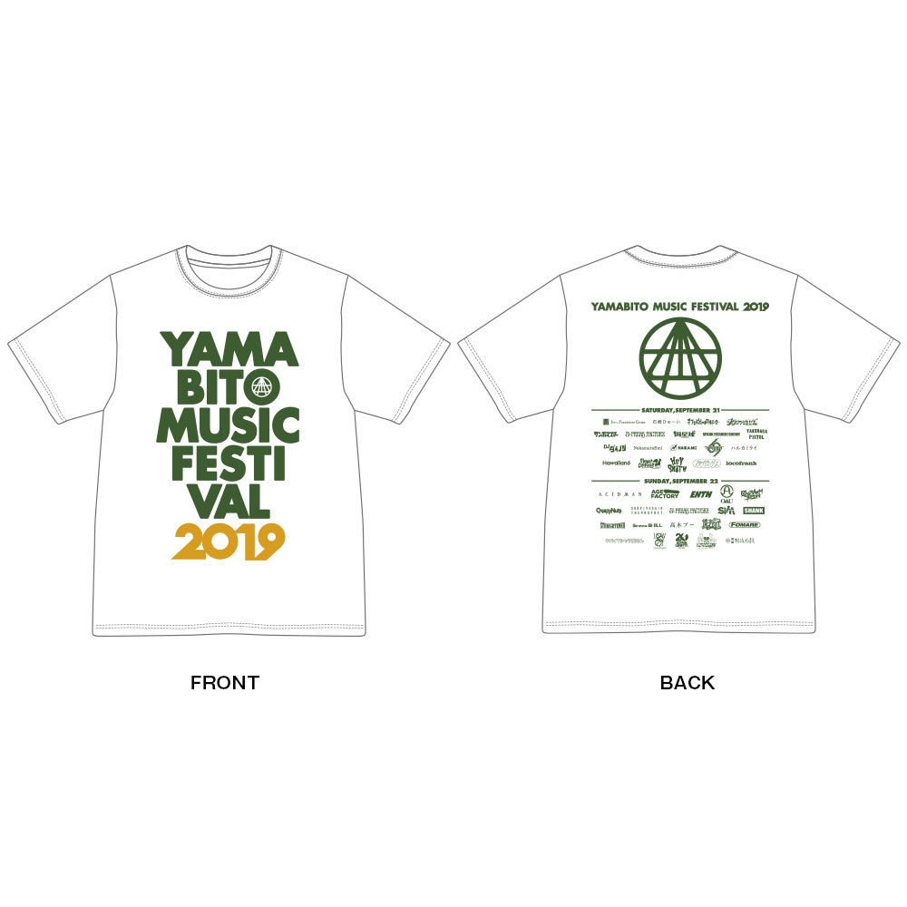 OFFICIAL LOGO Tee Shirt(白)