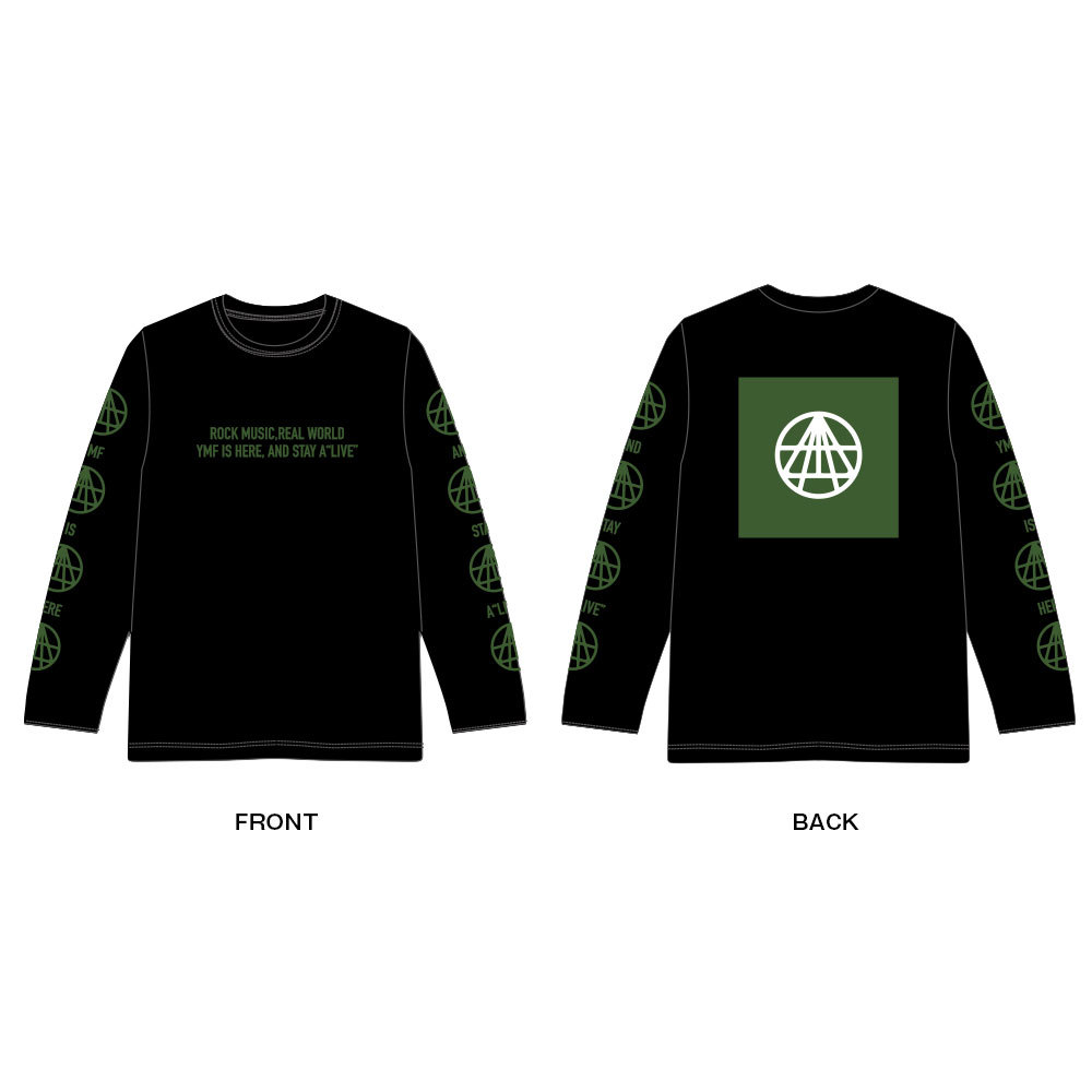 OFFICIAL LONG Tee Shirt(黒)