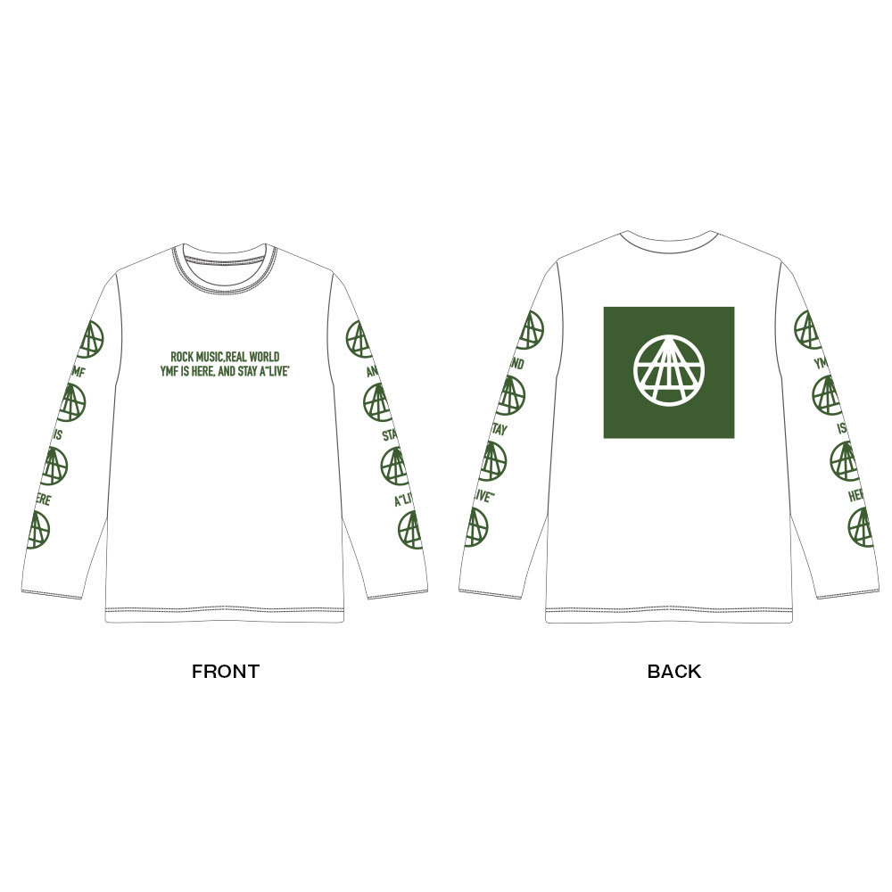 OFFICIAL LONG Tee Shirt(白)
